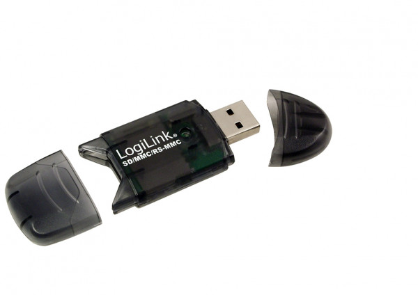 Kartenleser LogiLink USB-Stick für SDHC/MMC/RS-MMC schwarz