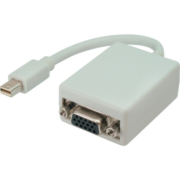 Adapter LogiLink DisplayPort mini-DP-m/VGA-f 15cm passiv