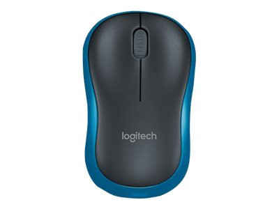 Maus Logitech Wireless Mouse M185 Blue USB