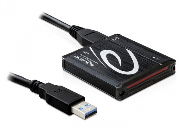 Kartenleser DeLock All-in-one USB3.0 extern schwarz