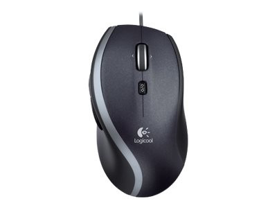 Maus Logitech Corded Mouse M500 USB schwarz/grau