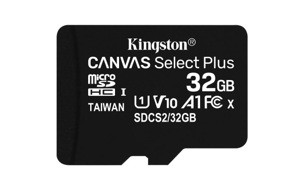 microSDHC-Card Kingston Canvas Select Plus 32GB Class10