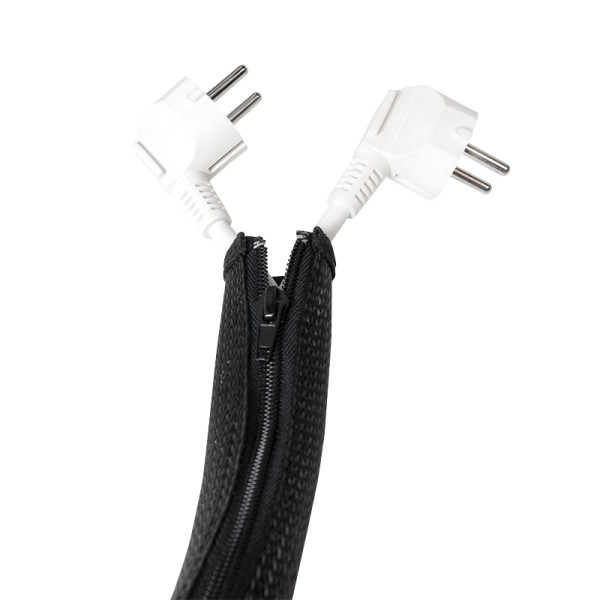 Kabelmanagement LogiLink Kabel strumpf 1,0m 20-30mm Reißvers.