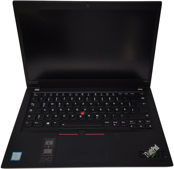 Notebook Lenovo ThinkPad T490s Core i7-8665U 1,90GHz refurb.B